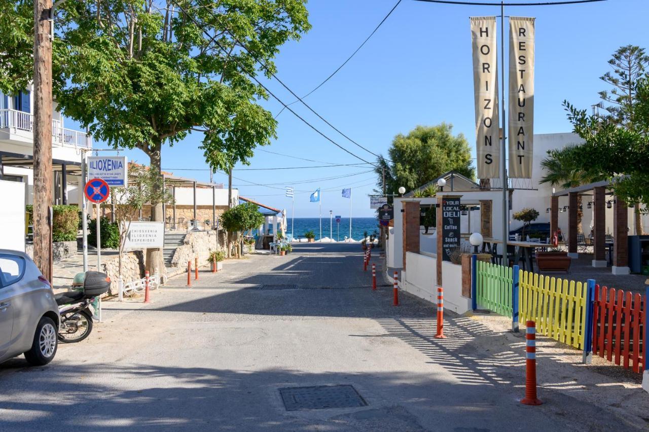 Esperides Hotel Paralia Agias Foteinis Exterior foto